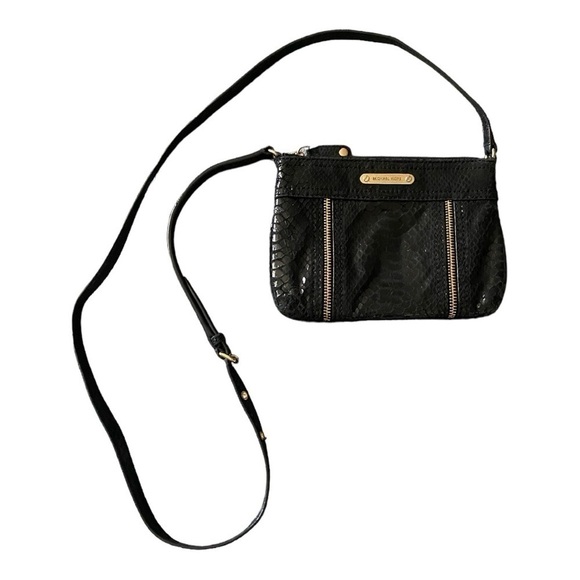 🎄CHRISTMAS GIFTS🎄 MICHAEL KORS-MOXLEY BLACK CROSSBODY BAG - Picture 1 of 11